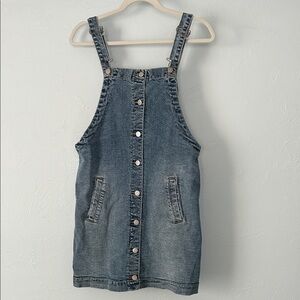Celebrity Pink Light Blue Denim Overalls
